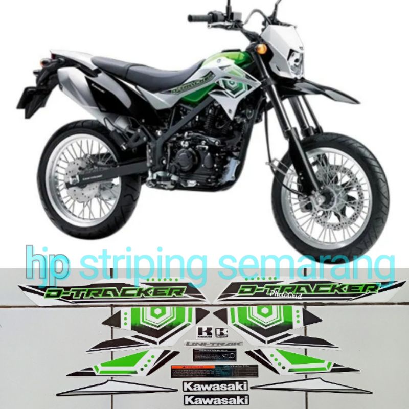 Striping Kawasaki Dtracker Bf th 2018 Hijau