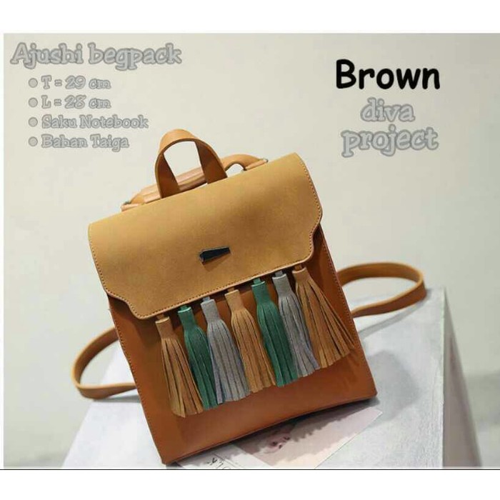 Ajushi Bags / Tas Ransel Wanita Murah / Tas Wanita Lucu