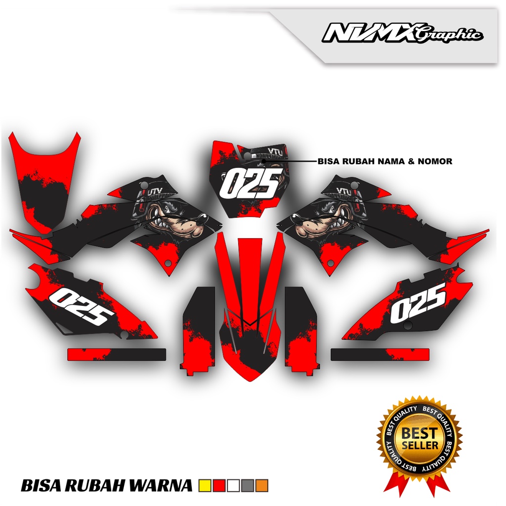 DECAL DTRACKER SUPERMOTO/CUSTOM/FULL BODY