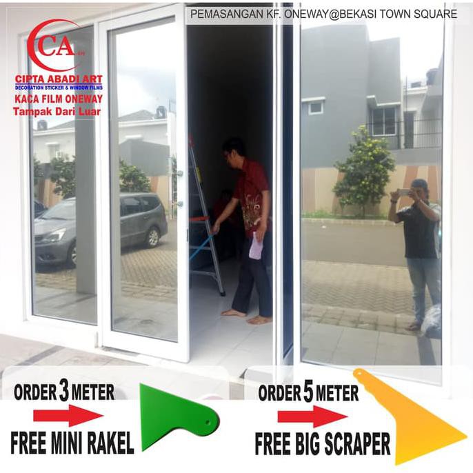 Jual Sticker Stiker Kaca Film Oneway Mirror Window Film Shopee Indonesia