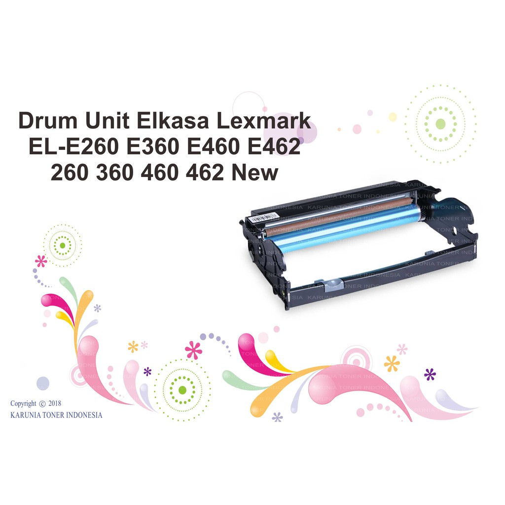 Drum Unit Elkasa Lexmark EL-E260 E360 E460 E462 260 360 460 462 New