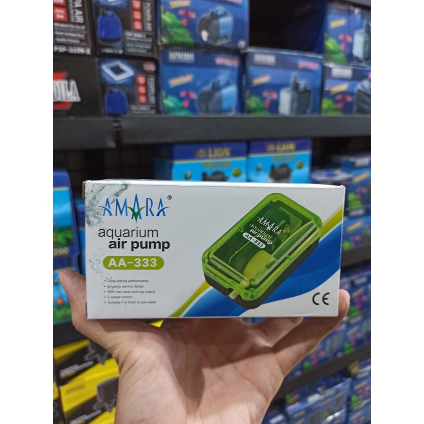 Jual Amara Aa Aquarium Air Pump Shopee Indonesia