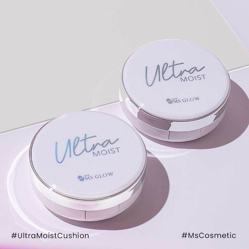 Ms Glow Ultra Moist Cushion BPOM Bedak Wanita