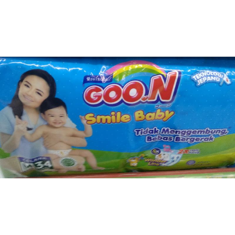 Popok bayi sekali pakai merk GooN