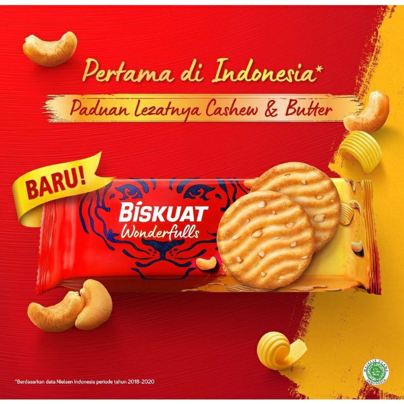biskuat wonderful neww 84gram Murmer promo