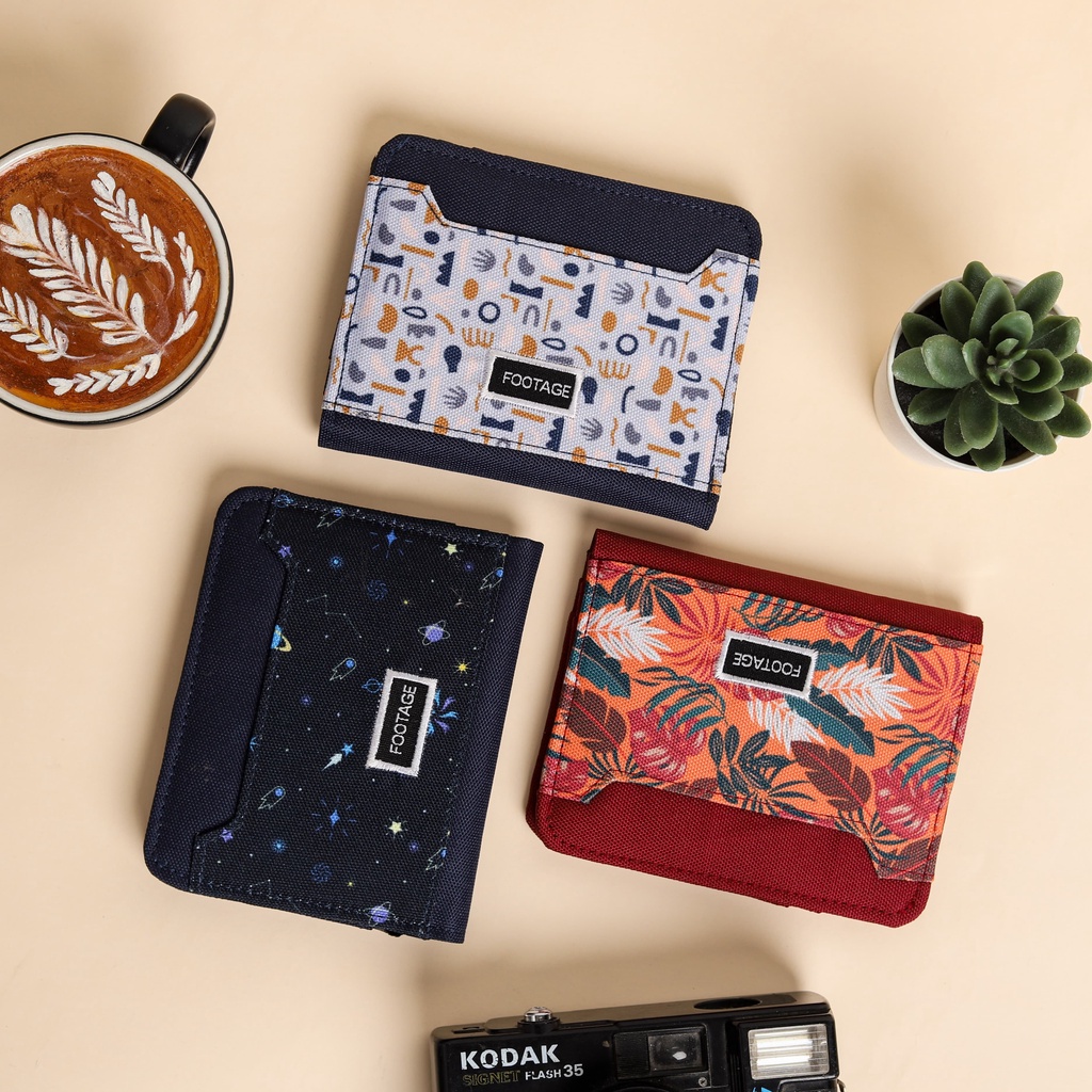 Dompet Wanita Lipat Kecil Mini Cewek Wallet Kartu dan Uang Footage DW-05