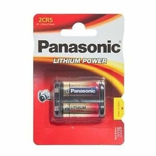 Baterai Panasonic 2CR5 Photo Lithium Power 6V / battery 6 volt