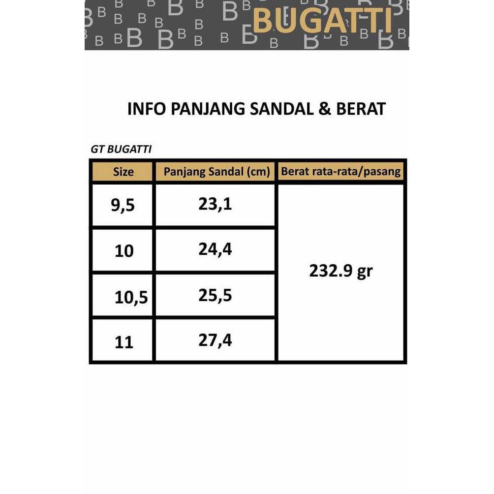 Sandal Glisten Bugatti