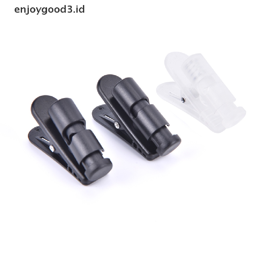 (Id) Klip Penjepit Kabel Earphone / Headphone Untuk Kerah Baju