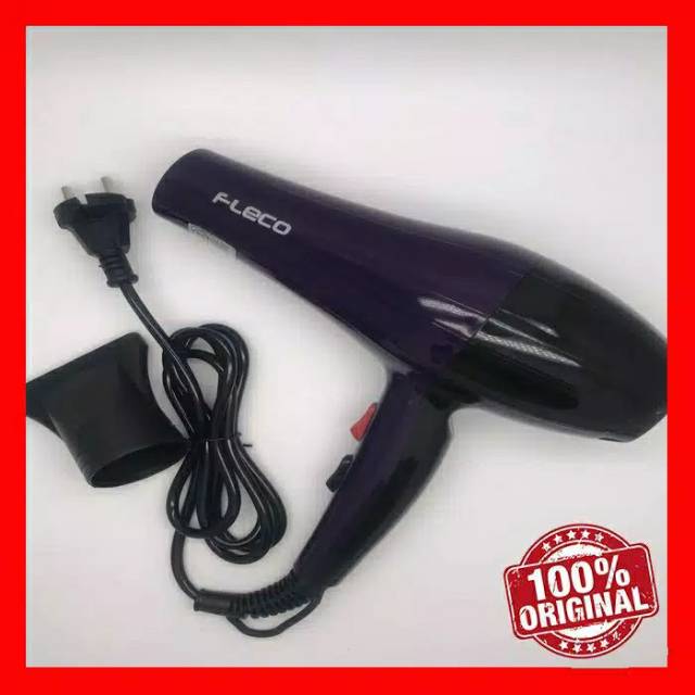 Hair Dryer FLECO 268B 650W / Pengering Rambut original FLECO murah