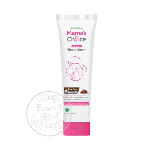 Mama's Choice Intensive Nipple Cream 15 mL  Krim Puting Lecet Halal & Food Grade Fafe For Baby