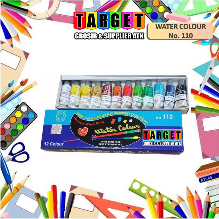 

Mantap Cat Air / Water Colour / 12 Warna Promo