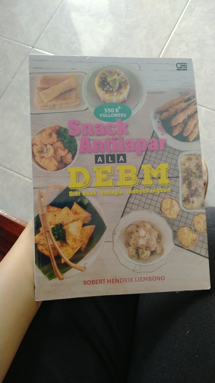 Buku Snack Antilapar Ala Debm Diet Enak Bahagia Robert Hendrik Liembono Shopee Indonesia