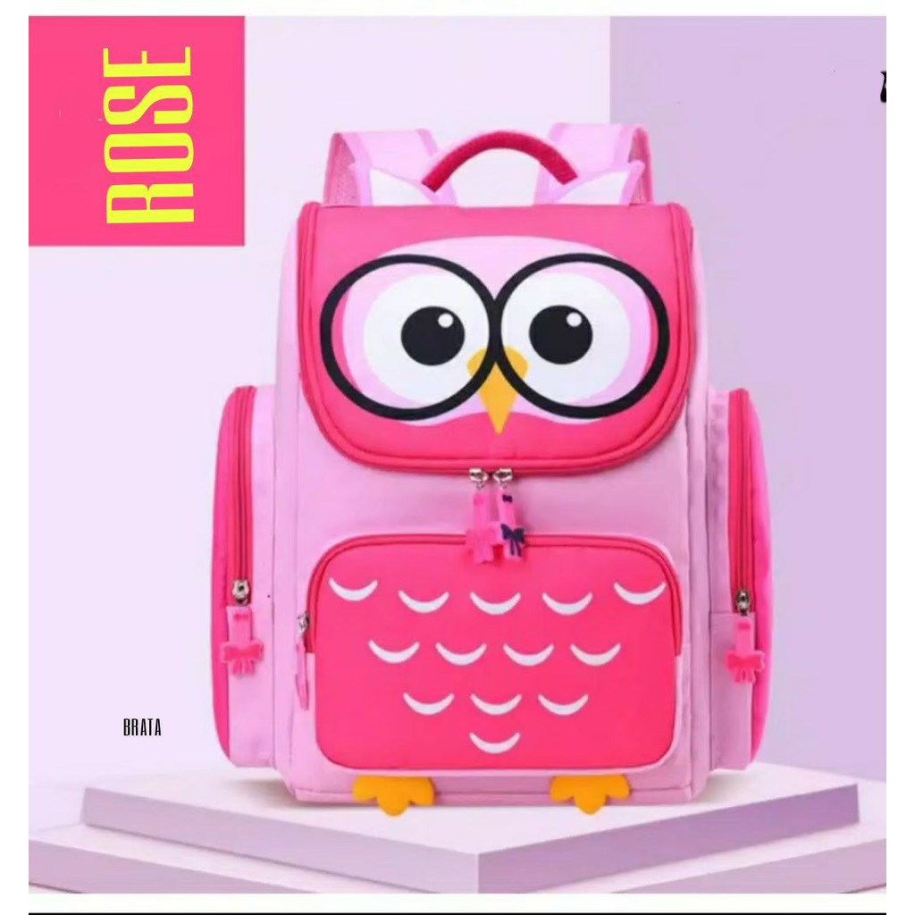 Tas ransel anak serbaguna model Owl cute