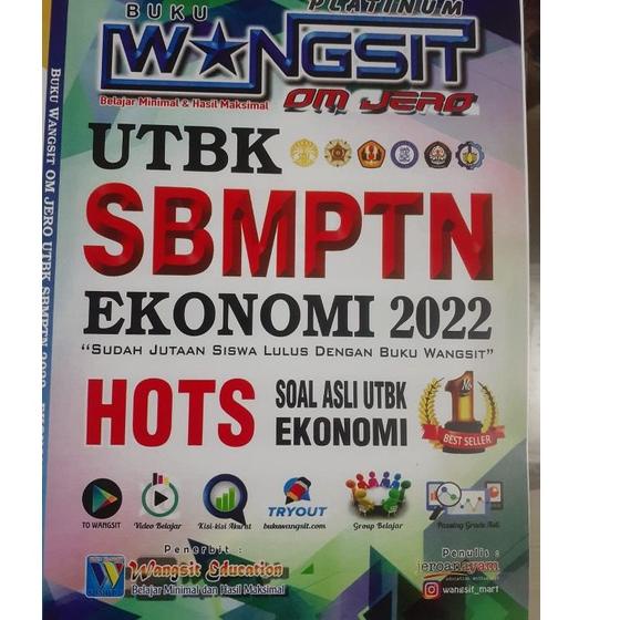 

♥ Buku EKONOMI wangsit UTBK SBMPTN 2022 terbaru