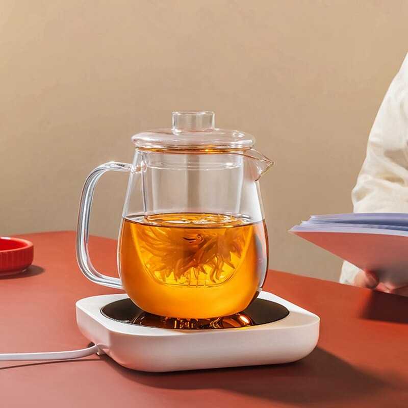 LivingHome Pemanas Eletrik Tatakan Gelas Teapot Coaster Heating DS1287