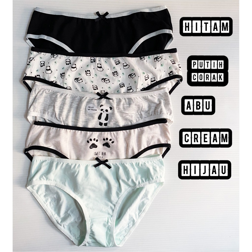 Celana dalam / CD Wanita Katun YoungHearts 0345 - SATUAN