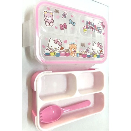 YOOYEE MINI SEKAT 3/ LUNCH BOX SEKAT 3 mini / Yooye Yoyee Mini Yooyee 606 F1 BEKAL MAKAN ANAK 4 SEKAT