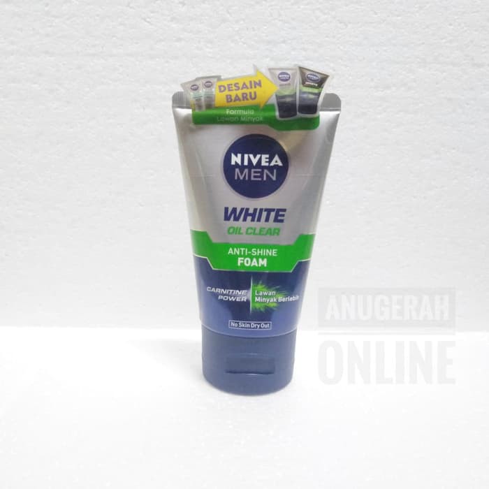 Nivea Men White Oil Clear Anti Shine Foam