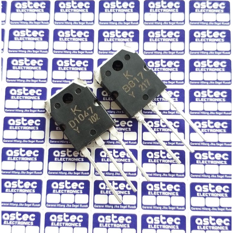 Transistor B817 D1047 Original KEC persamaan C5198 A1941