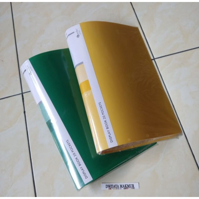 

Display Book / Clear Holder 20 Pockets