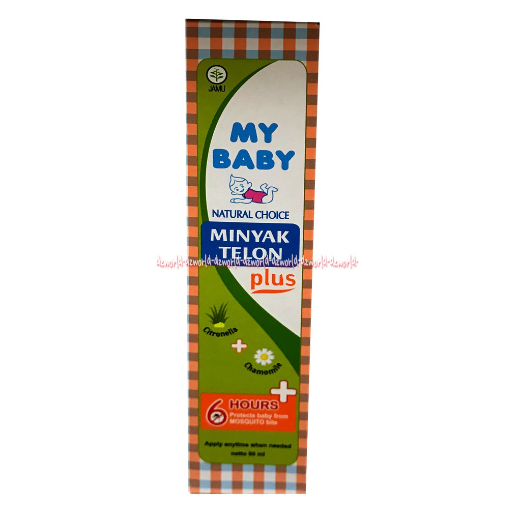 My Baby Minyak Telon Plus 90ml Melindungi Anak Dari Gigitan Nyamuk Selama 8 Jam