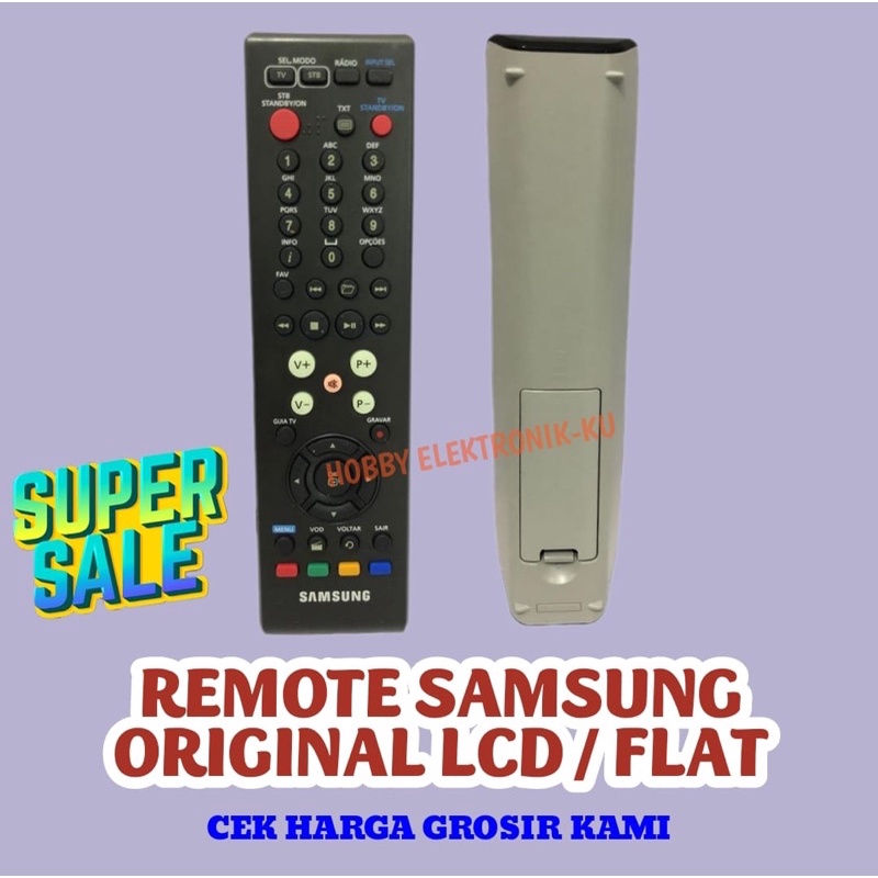 REMOTE SAMSUNG ORIGINAL LCD FLAT