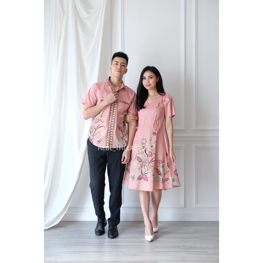 Eleena Batik (Evailable Couple Pria Wanita) - Men Short-Indri-Mila-Aruna-Amia-Jenna