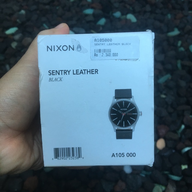 Jam tangan NIXON sentry Leather
