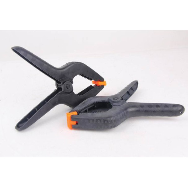 Andoer Klip Jepit Backdrop Studio Fotografi &amp; Papan Woodworking - PB-A06 - Black