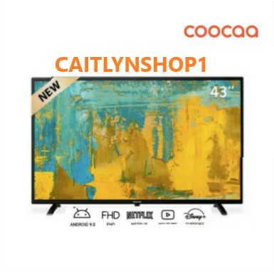 COOCAA LED 43S3G TV Smart Android 9 Pie Full HD 43INCH MURAH