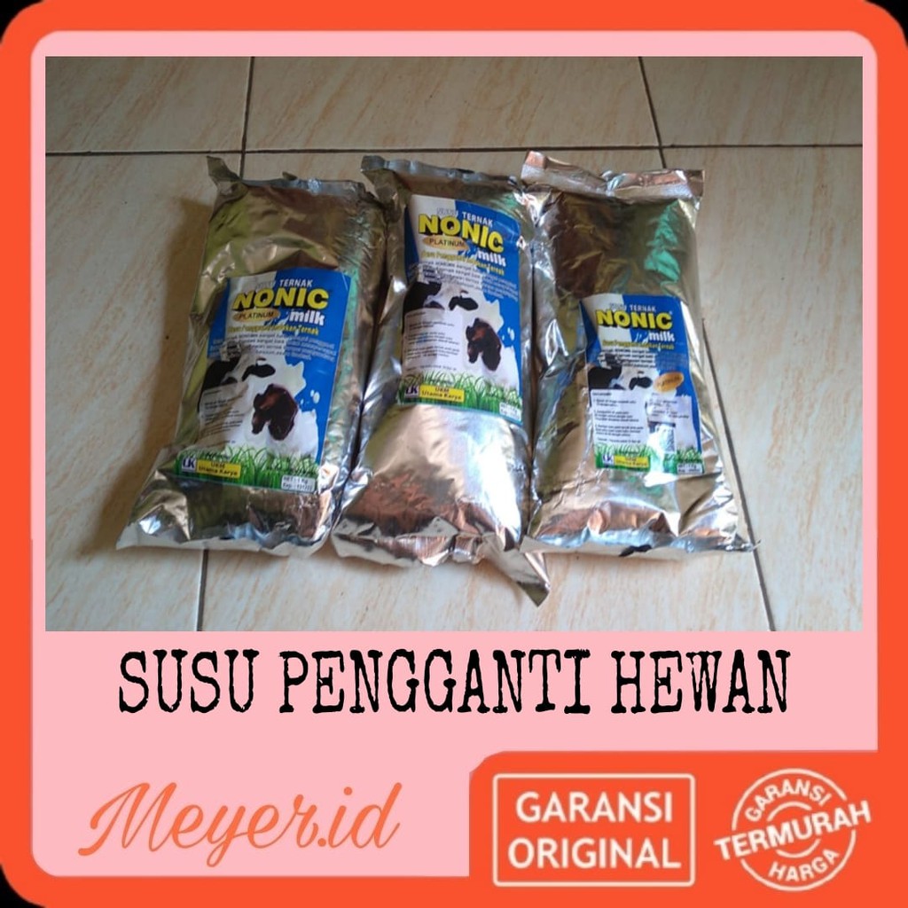 [COD] SUSU HEWAN / SUSU PENGGANTI BUAT ANAK KAMBING,DOMBA,SAPI,ANJING,KUCING,BABI - MERK NONIC MILK 