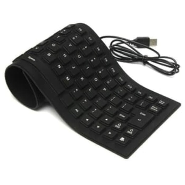 KEYBOARD USB FLEXIBLE INDIGO