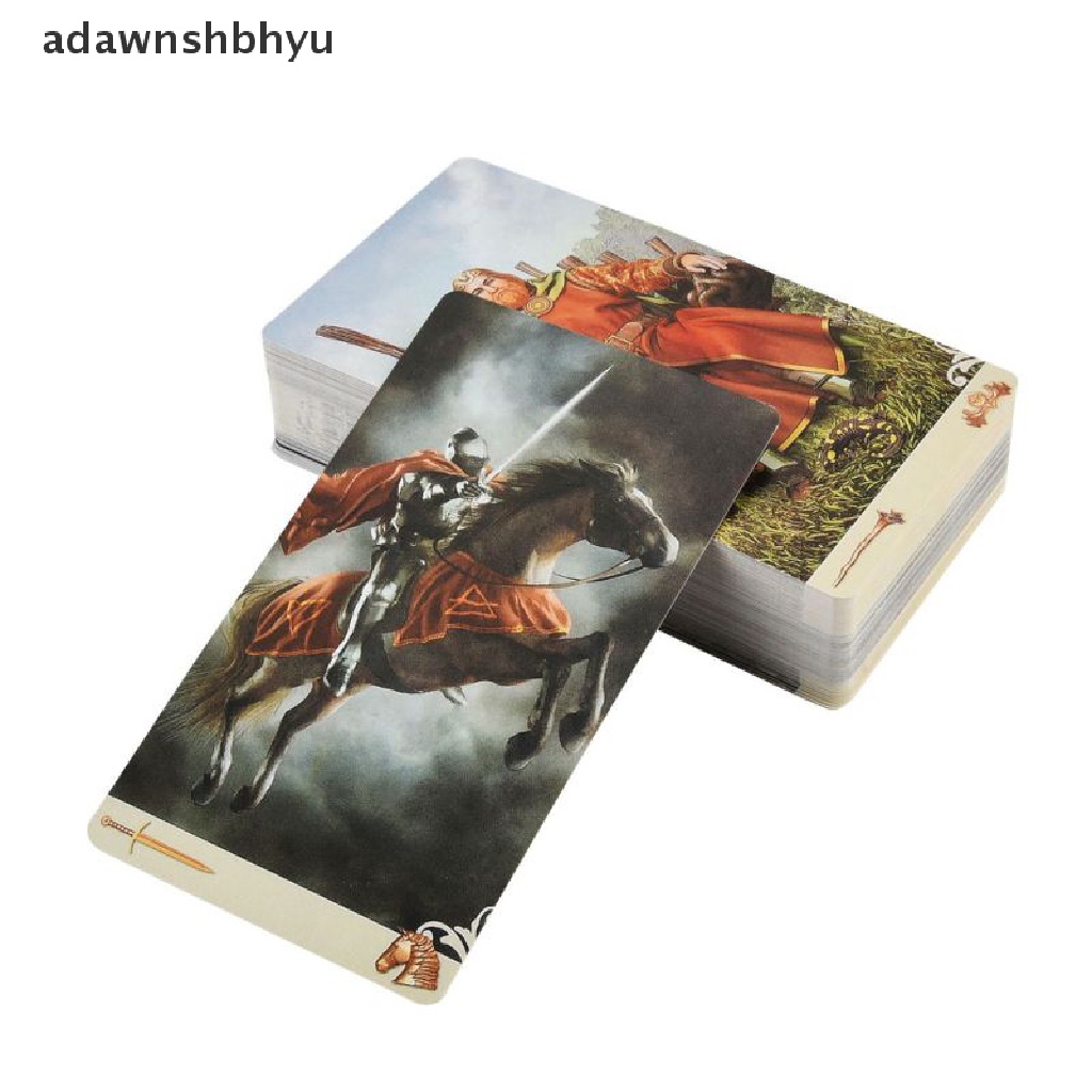 Adawnshbhyu 78pcs Vice Versa Tarot Kit Tarot Cards Oracle Deck Permainan Papan Pesta Keluarga