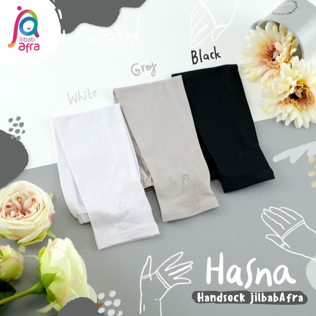 Handsock Jempol Merek Afra Hasna - Bahan Kaos Rayon HQ