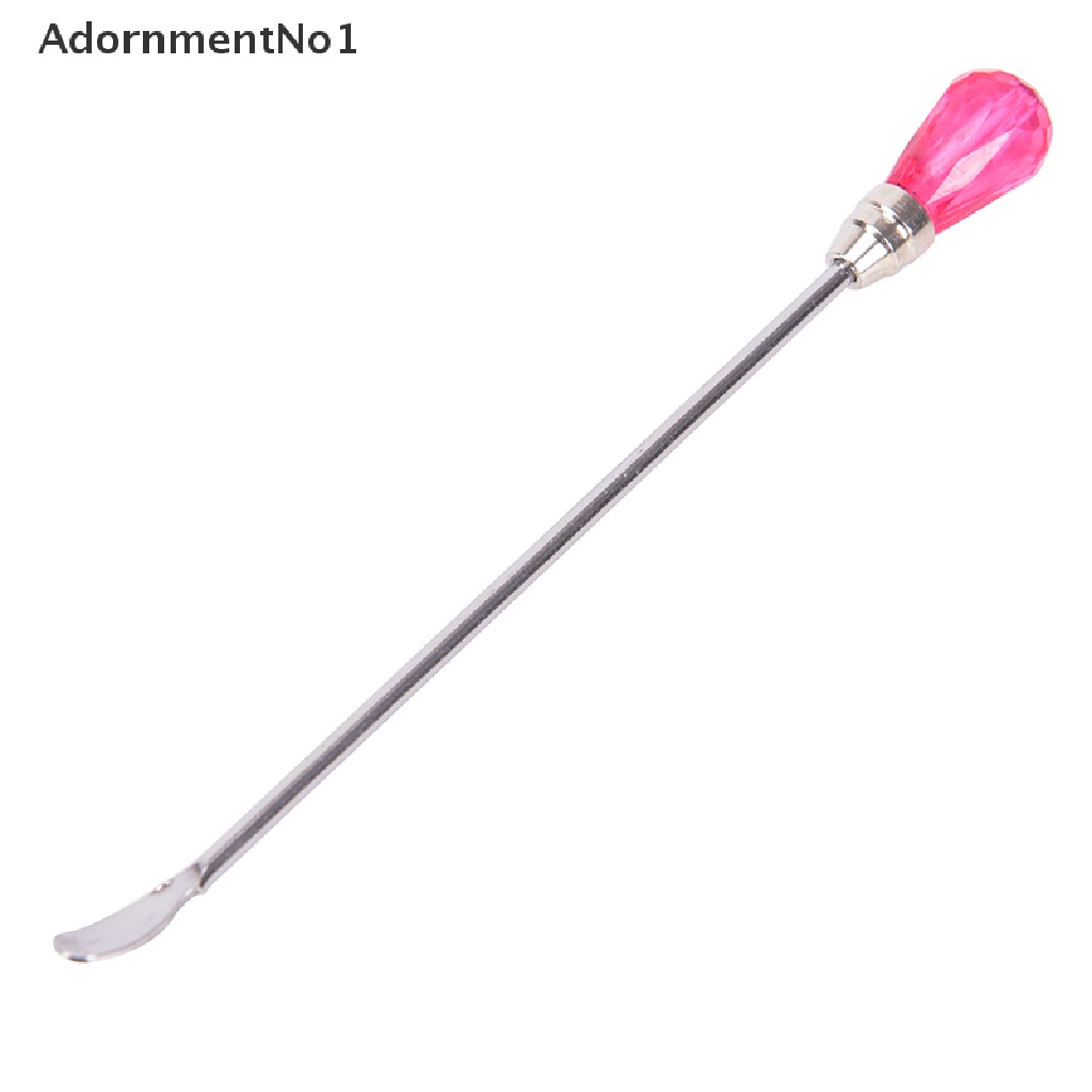 (AdornmentNo1) 3pcs / Set Jarum / Sendok Pembuat Perhiasan Bahan Silikon Resin