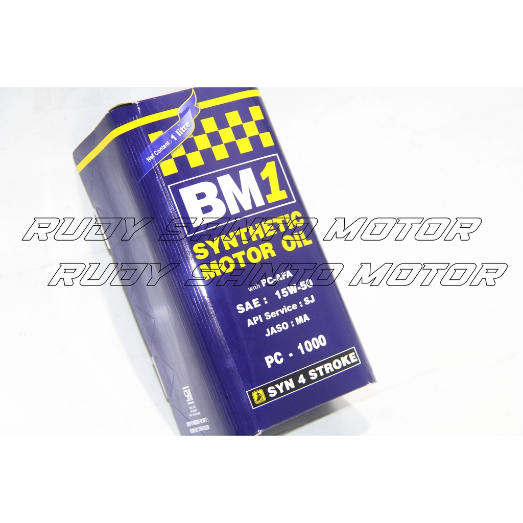 Oli bm1 Bm 1 Motor Sport 4T 1liter 1000L