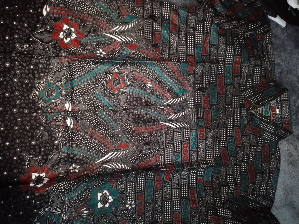 Kemeja Batik Lengan Panjang Size M L Xl Xxl Xxxl