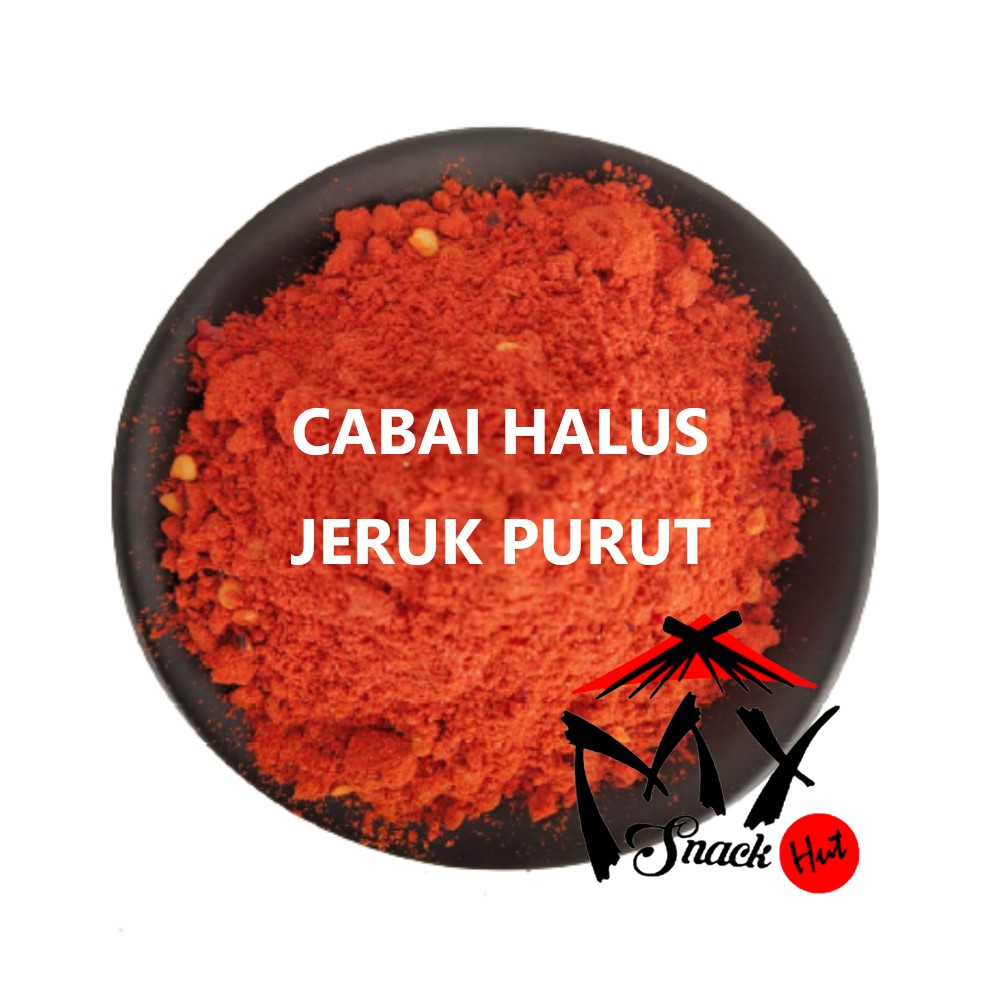 CABAI JERUK PURUT 50GR - BUMBU CABE KASAR HALUS TABUR CHILLI FLAKES KAFFIR LIME POWDER CHILI LOMBOK MERAH