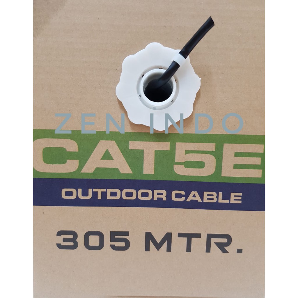 Kabel Lan FTP Cat5E Spectra Outdoor 305meter (Black)