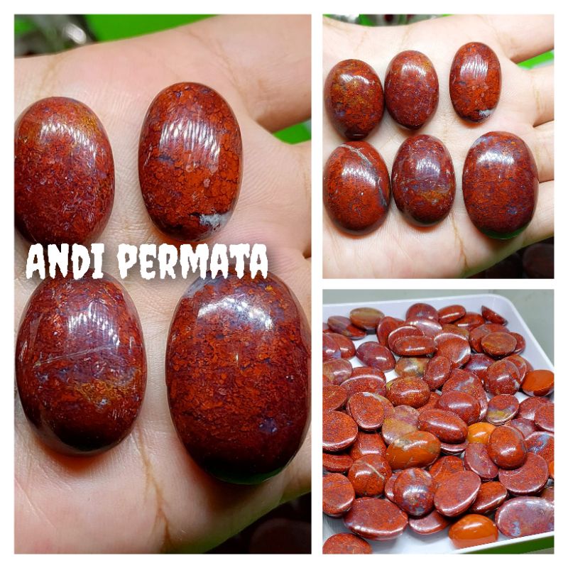 Natural batu akik merah ati ayam