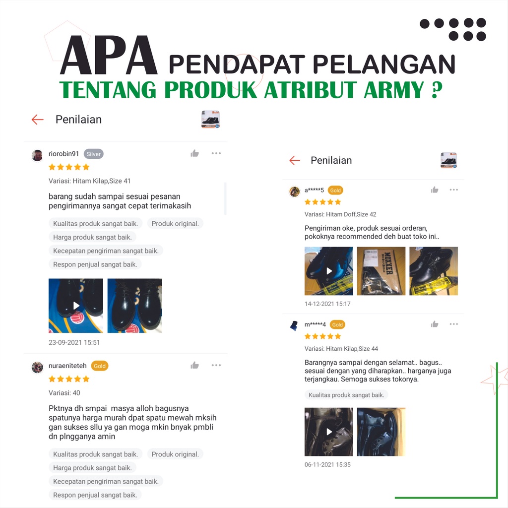 Sepatu PDH 03 TNI AD Satpam Security Sepatu Kerja Dinas Pria Polisi Tali Resliting Sepatu Kantoran - DT03