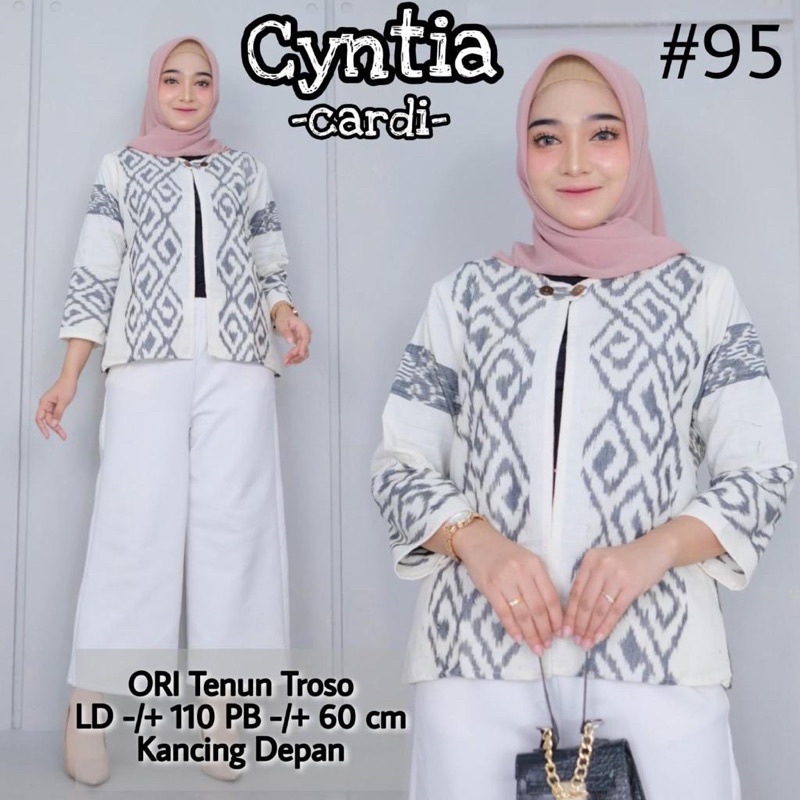 CYNTIA ORI TENUN TROSO/ KEMEJA TROSO/BLAZER TROSO/CARDI TROSO//KEMEJA / ATASAN KERJA / BAJU KANTOR B