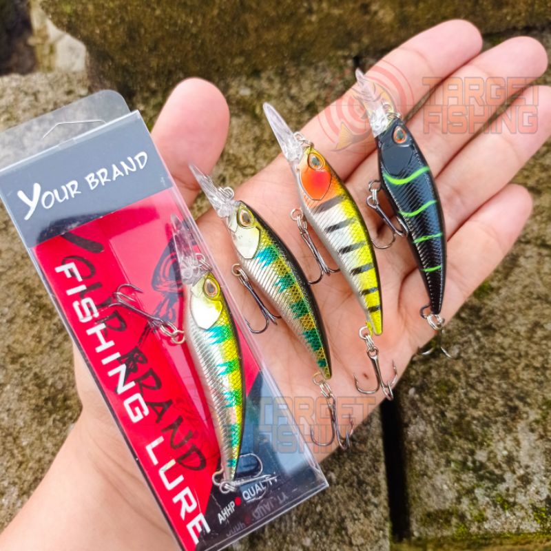 [Replika] DUO Realis Shad 59SR - Umpan Casting Minnow UL 5gram 6cm