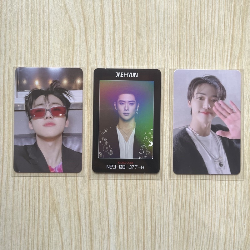 Jaemin Agent (Nagent, Nana Agent)+ Access Card Jaehyun+ AR Selca Jewel Hot Sauce PC Photocard