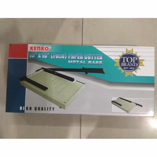 

Pemotong Kertas / Paper Cutter Kenko-Joyko Ukuran Folio Terbaru