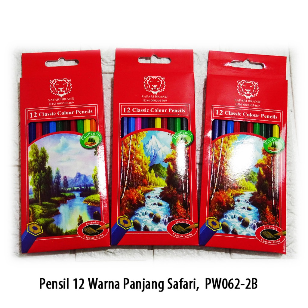 

PENSIL WARNA, COLOR PENSIL, PENSIL WARNA SAFARI, PENSIL WARNA 12 PANJANG, PENSIL WARNA PANJANG
