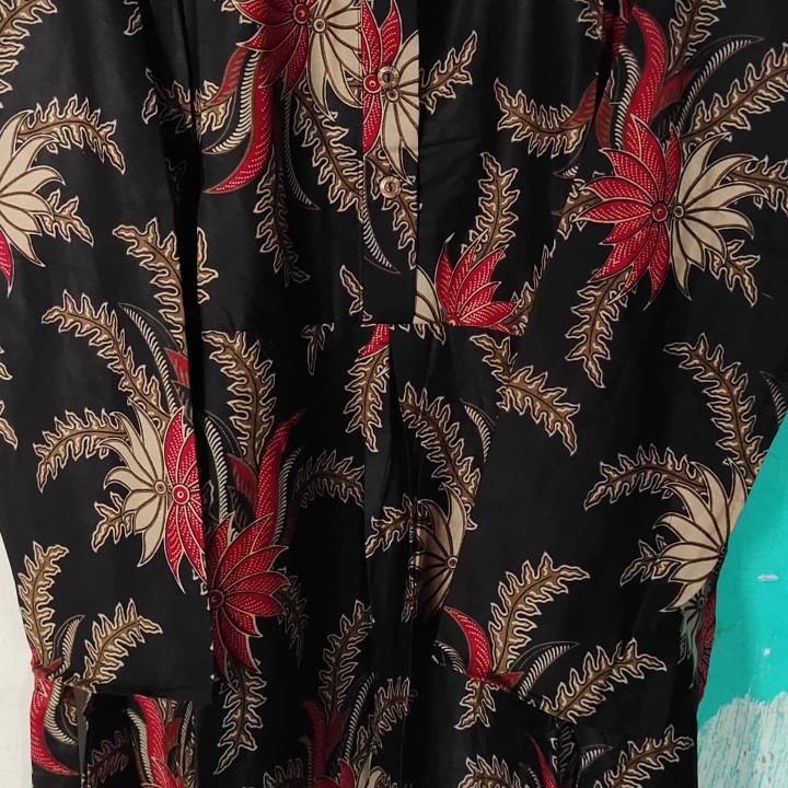 Gamis Batik Ekslusif Motif Kenari