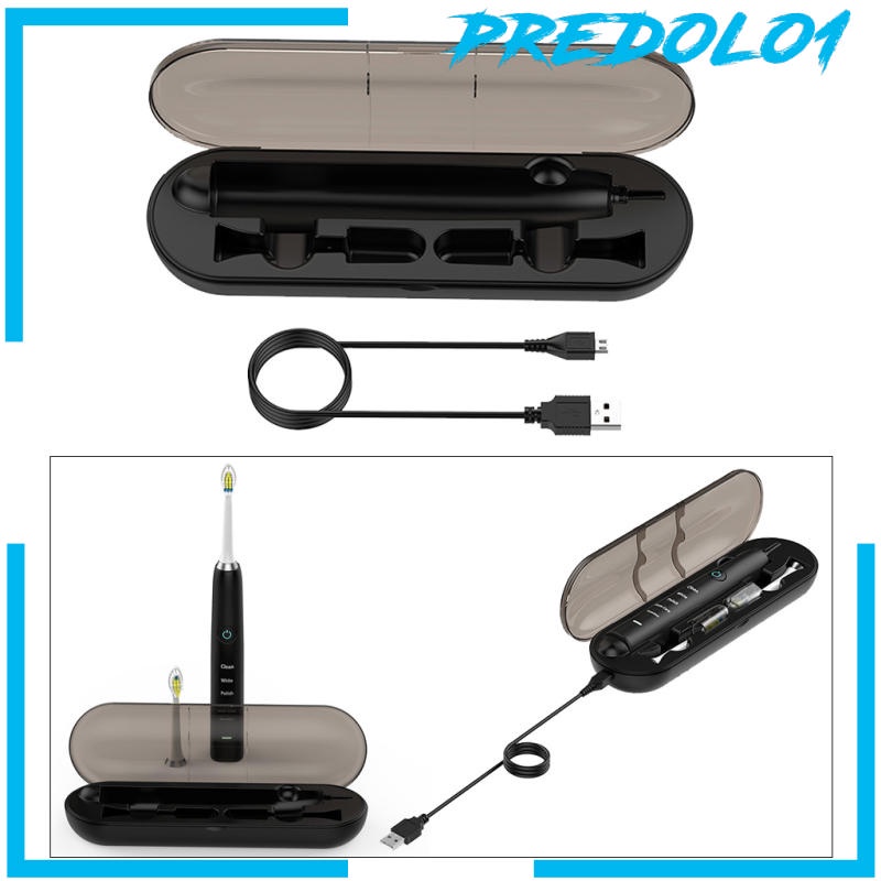 (Predolo1) Case Charger Sikat Gigi Elektrik Untuk Sonicare - Putih Kabel 1m