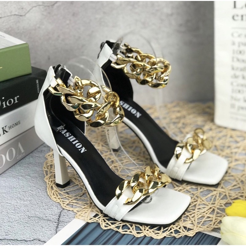 Heels 21606 sendal wanita import realpict